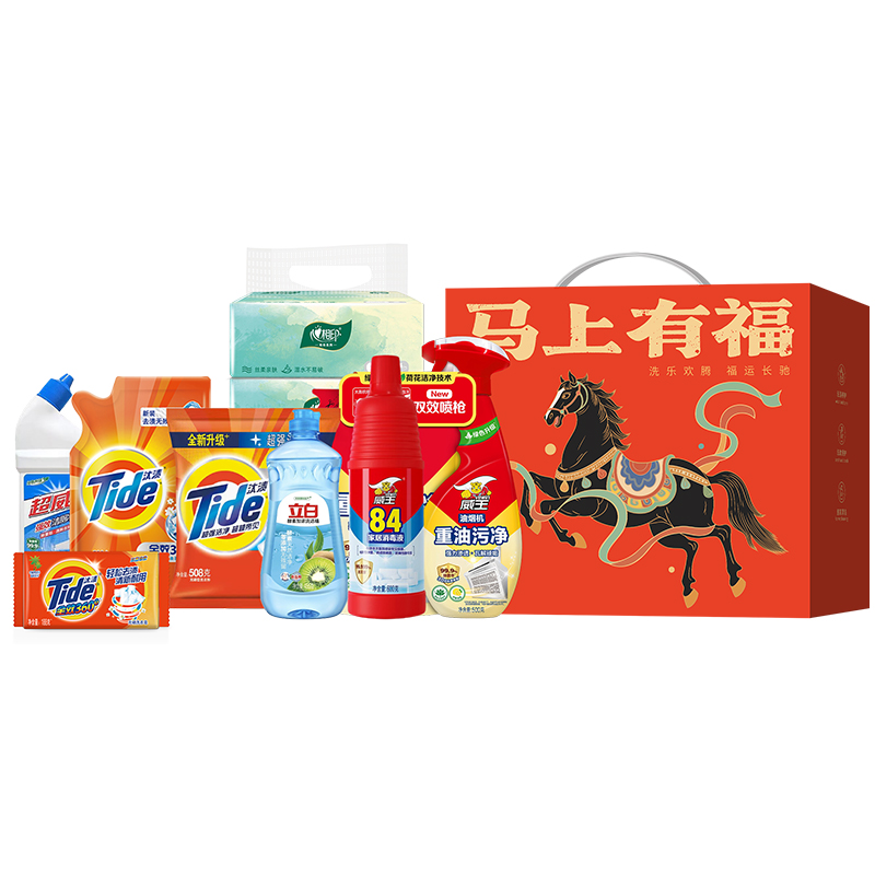 【寶潔】馬上鴻運(yùn)家清套裝B（凈含量4171g）