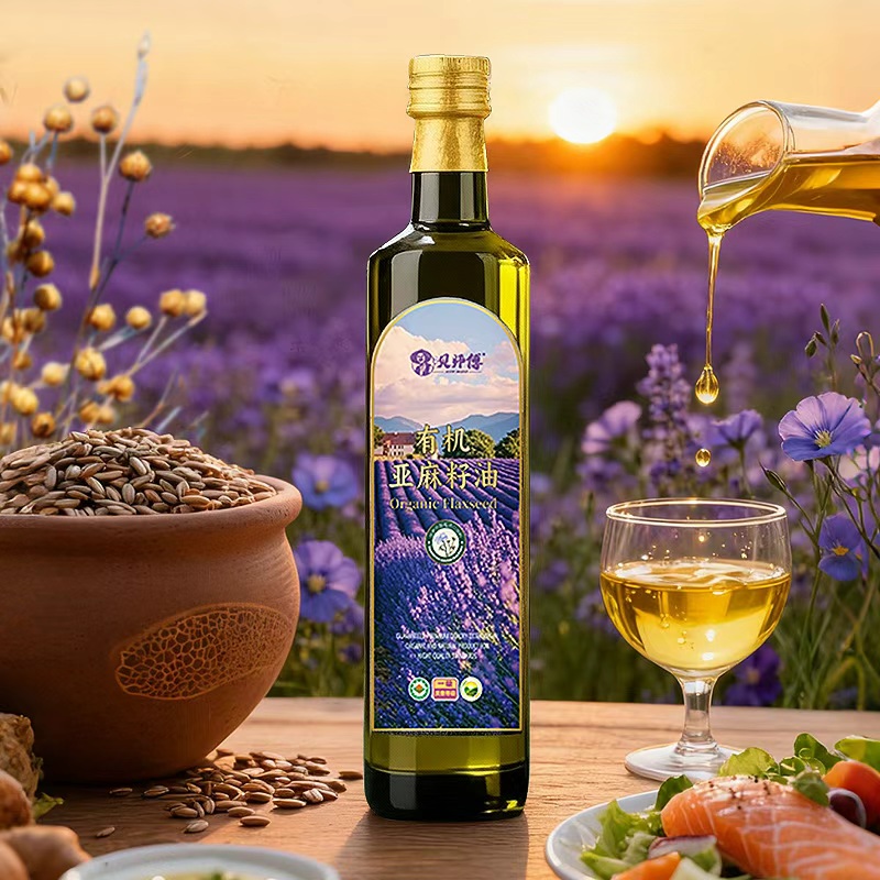 贝师傅有机亚麻籽油单瓶750ml/瓶