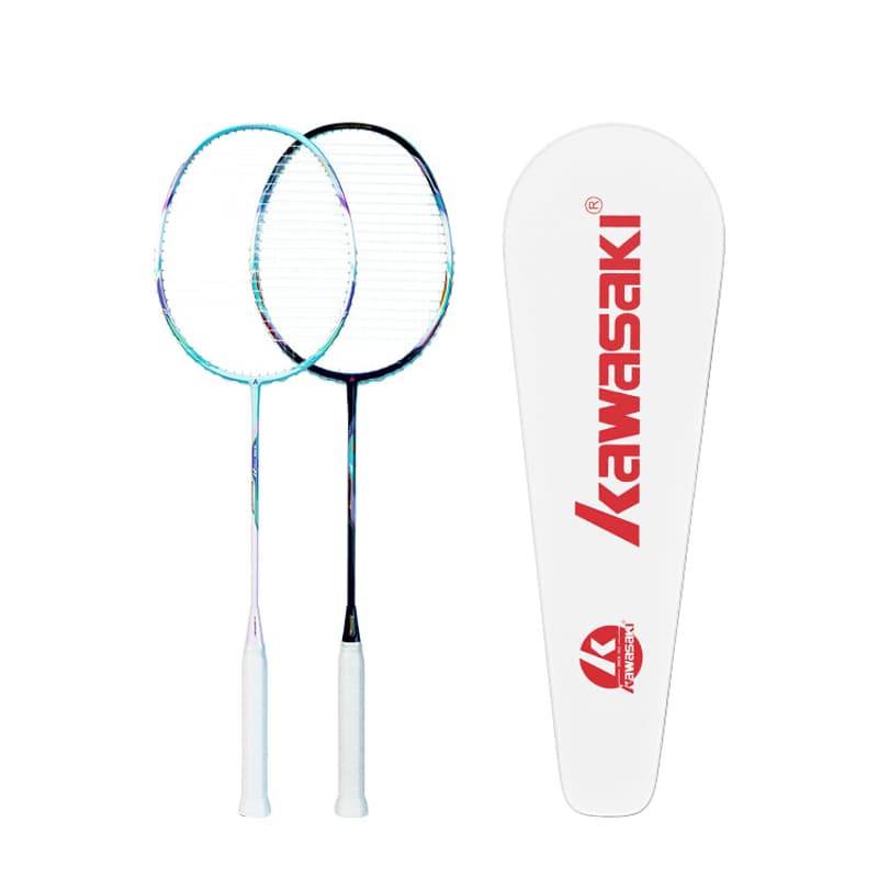川崎羽毛球拍對拍X160-Pro藍青色