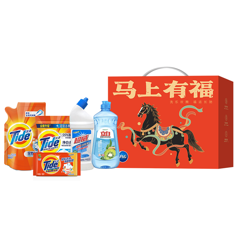 【寶潔】馬上有福家清套裝A（凈含量1861g）