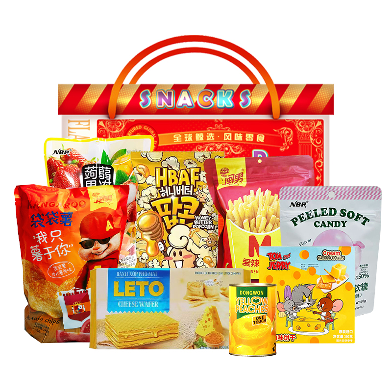 鯨選碼頭鯨彩天天零食大禮包