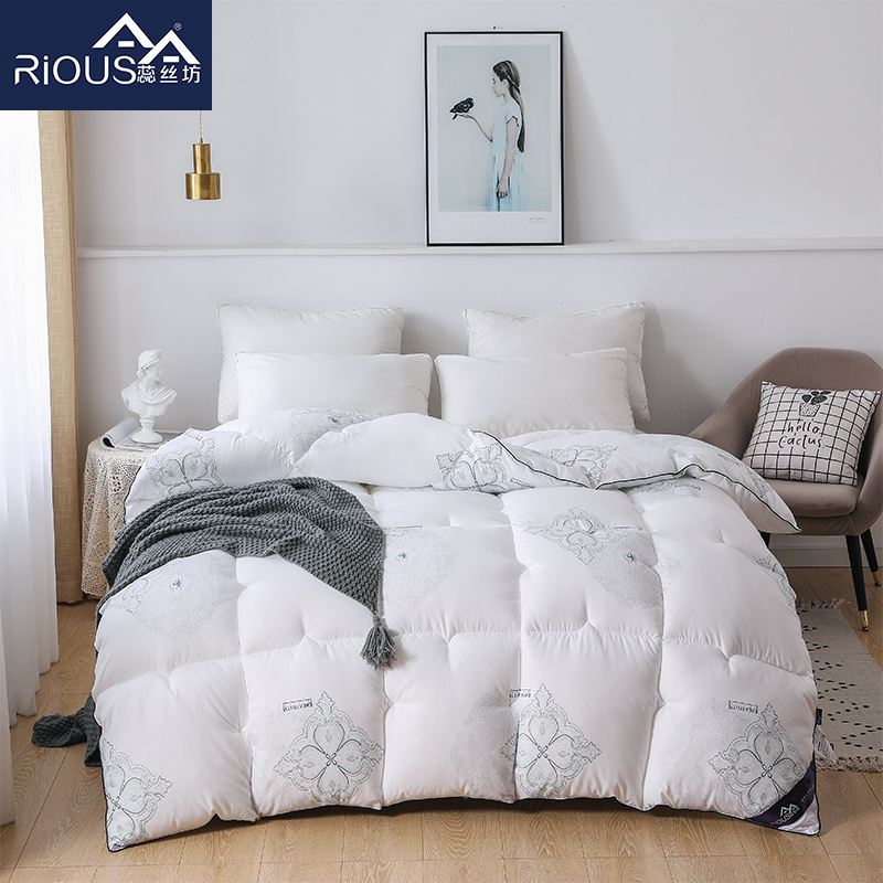 蕊丝坊家纺加厚北极绒冬被（充绒棉）200*230cm