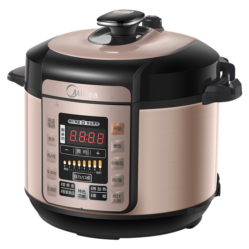 美的電壓力鍋MY-YL50M3-752雙膽