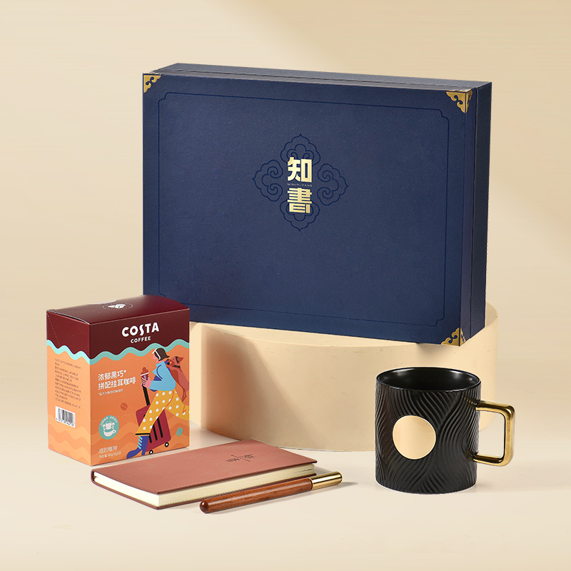 知書咖香禮-勛章杯筆本款