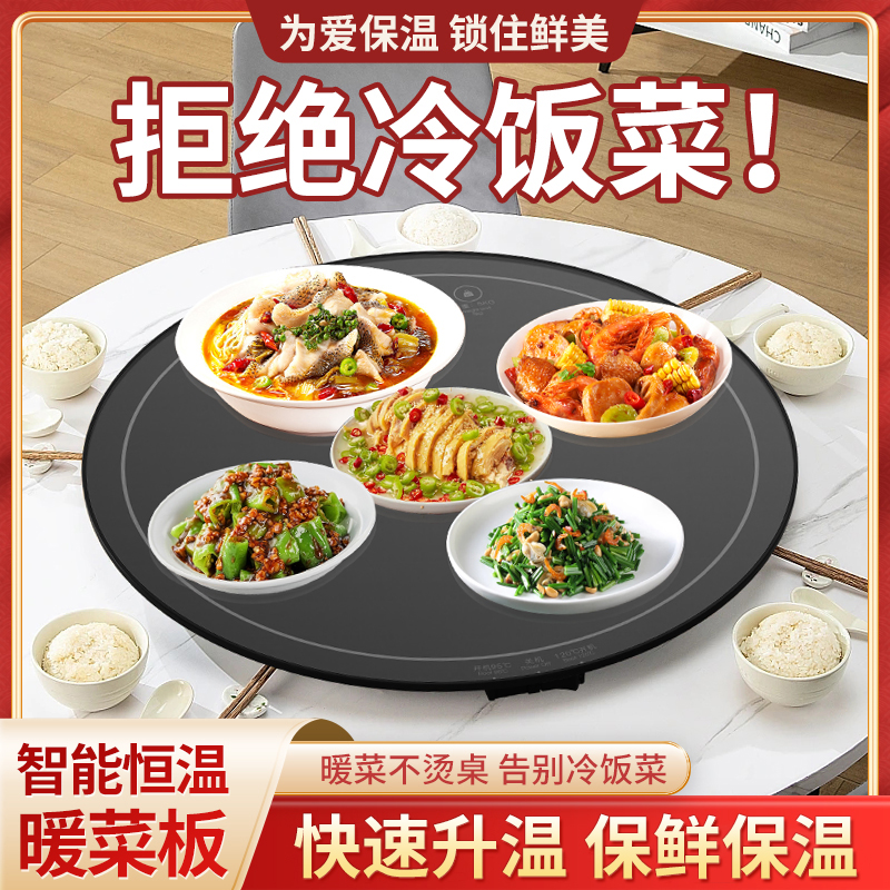 錦知興-中庸火圓型暖菜板