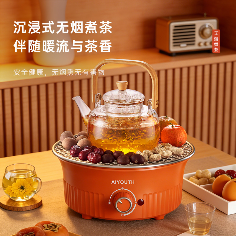 艾青春電陶圍爐AI-T1006橙色