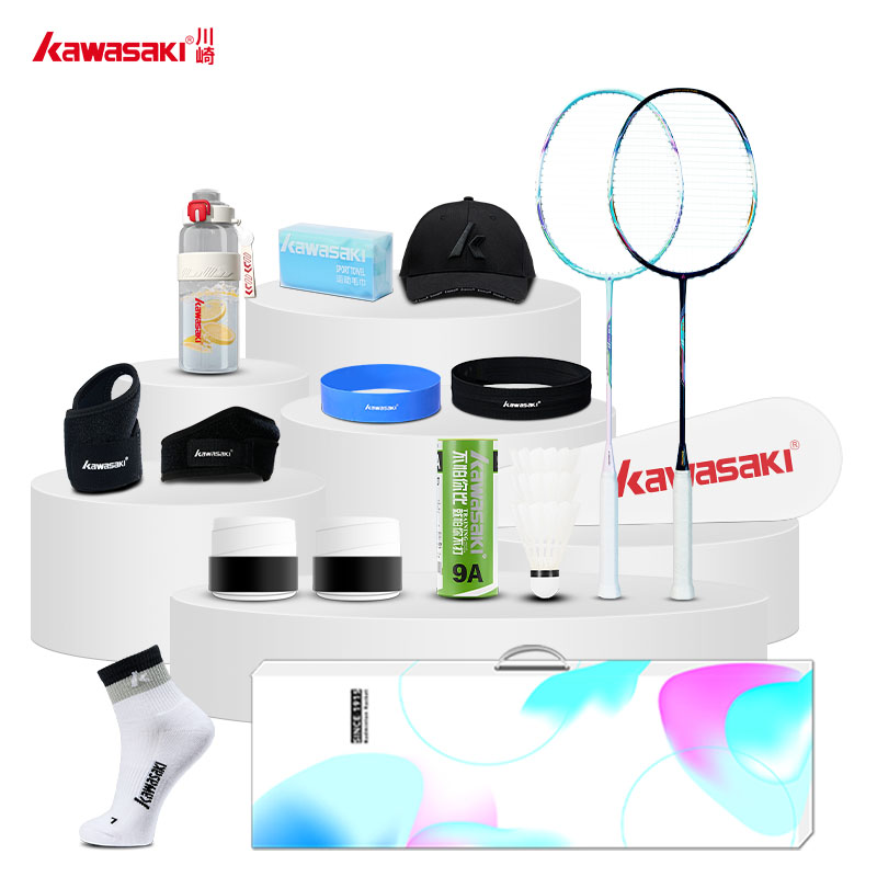 川崎羽毛球雙拍運(yùn)動(dòng)套X160-Pro(套裝K06)