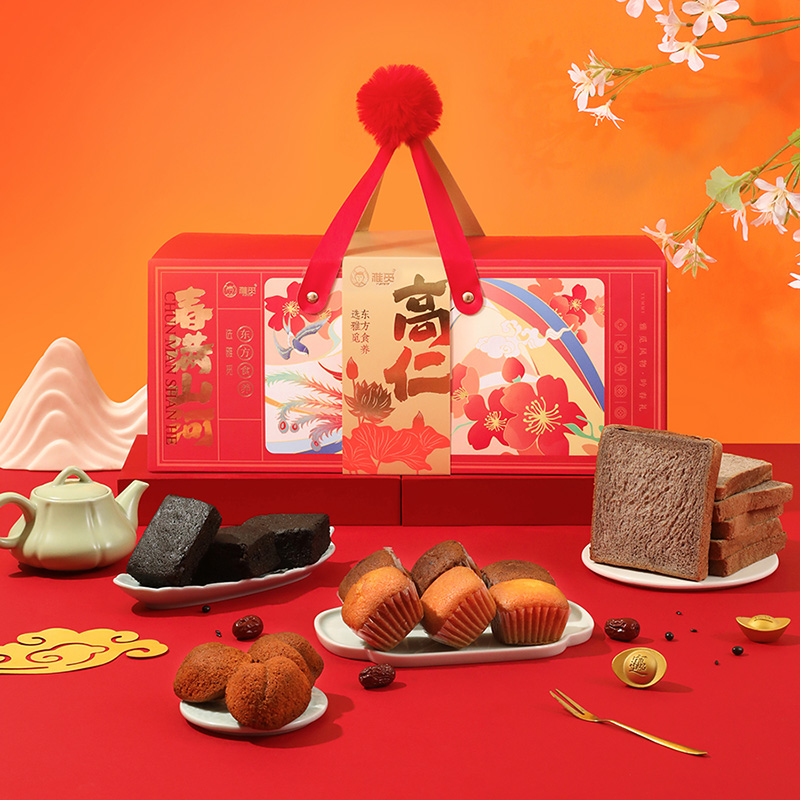 魏縣雅覓春滿山河·代餐糕點禮盒1190g