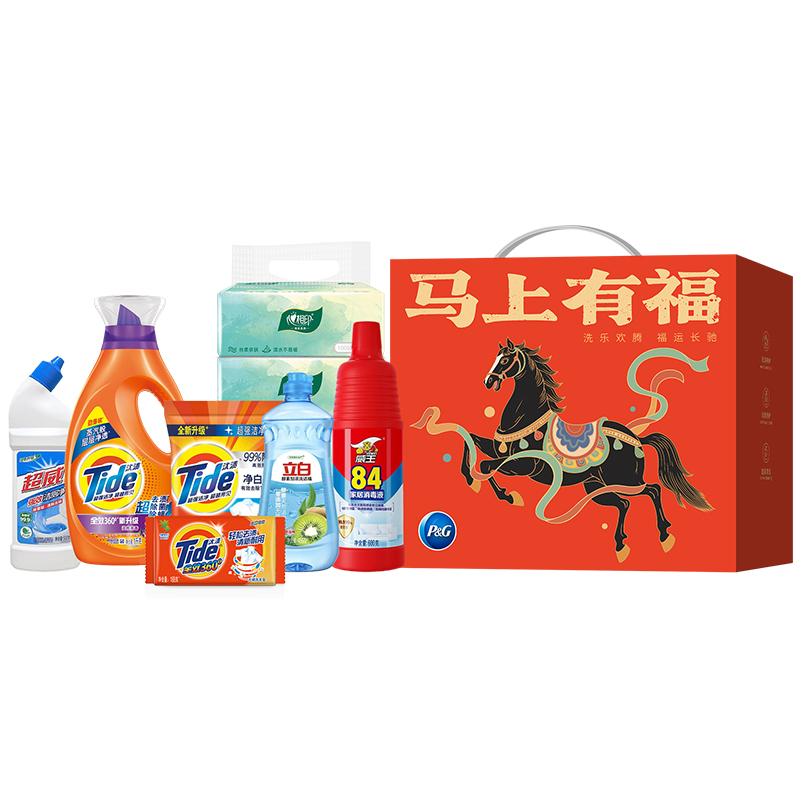 【寶潔】馬上鴻運(yùn)家清套裝A(凈含量3751g）