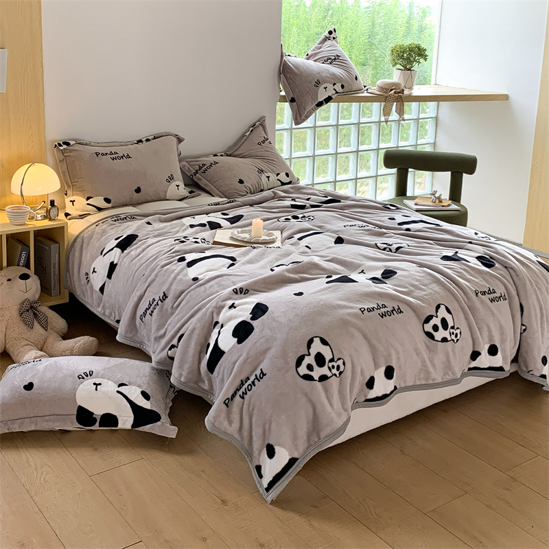 蕊絲坊家紡專版牛奶絨雙面絨毯150*200cm