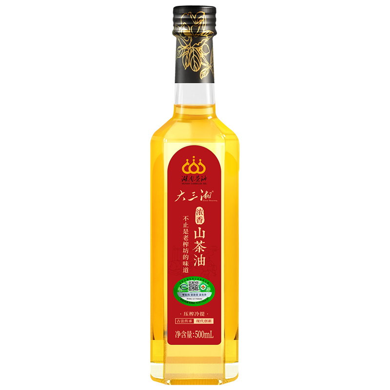 大三湘浓香山茶油500ml