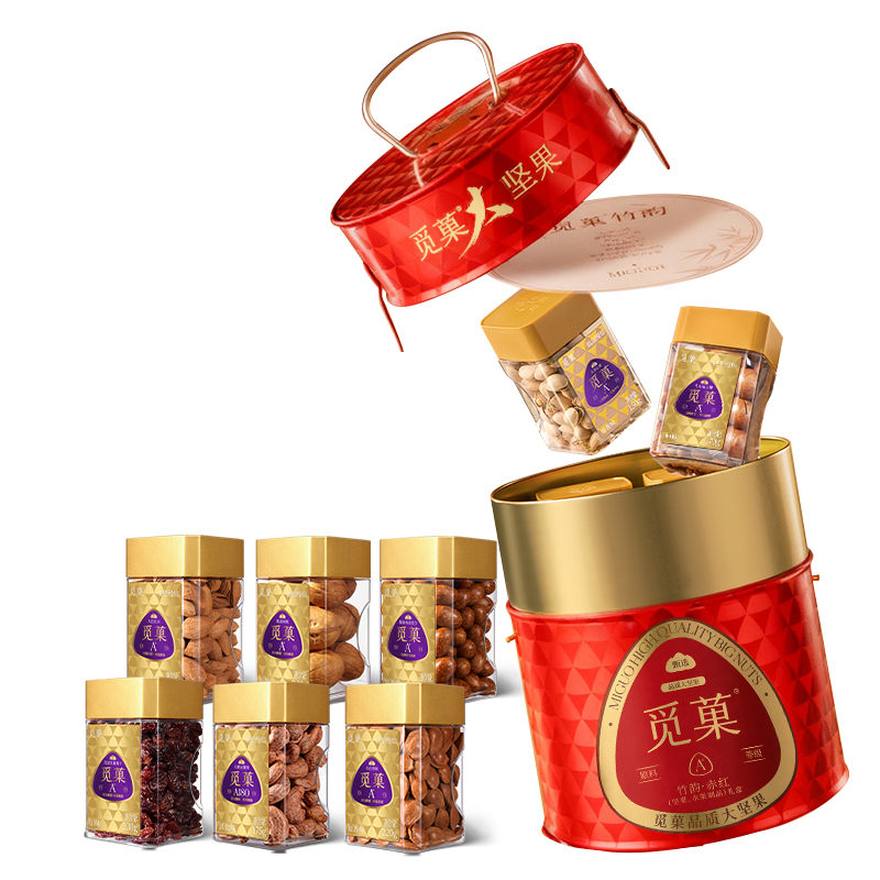 覓菓禮盒赤紅Pro款8罐（竹韻）1380G