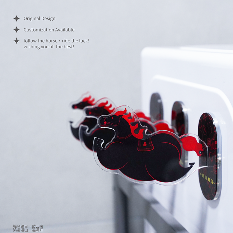 貪吃貓文創(chuàng)2026馬年好運(yùn)掛件新年吉祥創(chuàng)意家居裝飾禮品