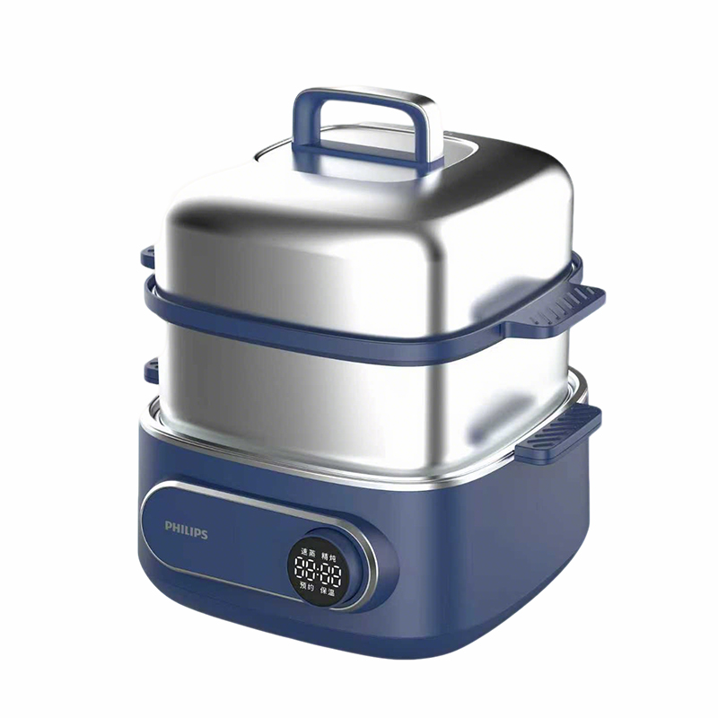 飛利浦電蒸鍋多功能鍋家用不銹鋼HD3688