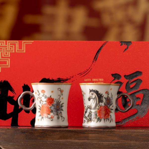 鵬翼三八女神節(jié)馬上花開(kāi)對(duì)杯套裝