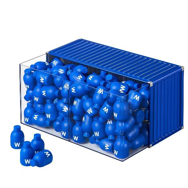 萬益藍(lán)益家小藍(lán)瓶益生菌即食乳酸菌食品_80瓶裝小藍(lán)4.0