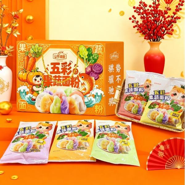 山野源糧五彩果蔬面粉1kg