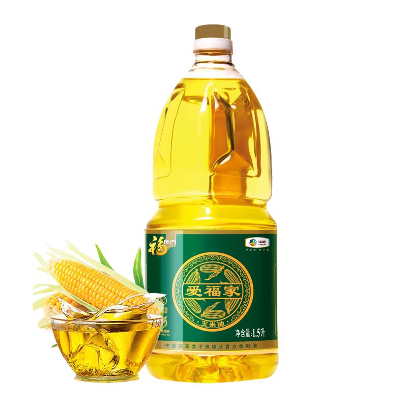 中糧福臨門(mén)愛(ài)福家玉米油1.5L
