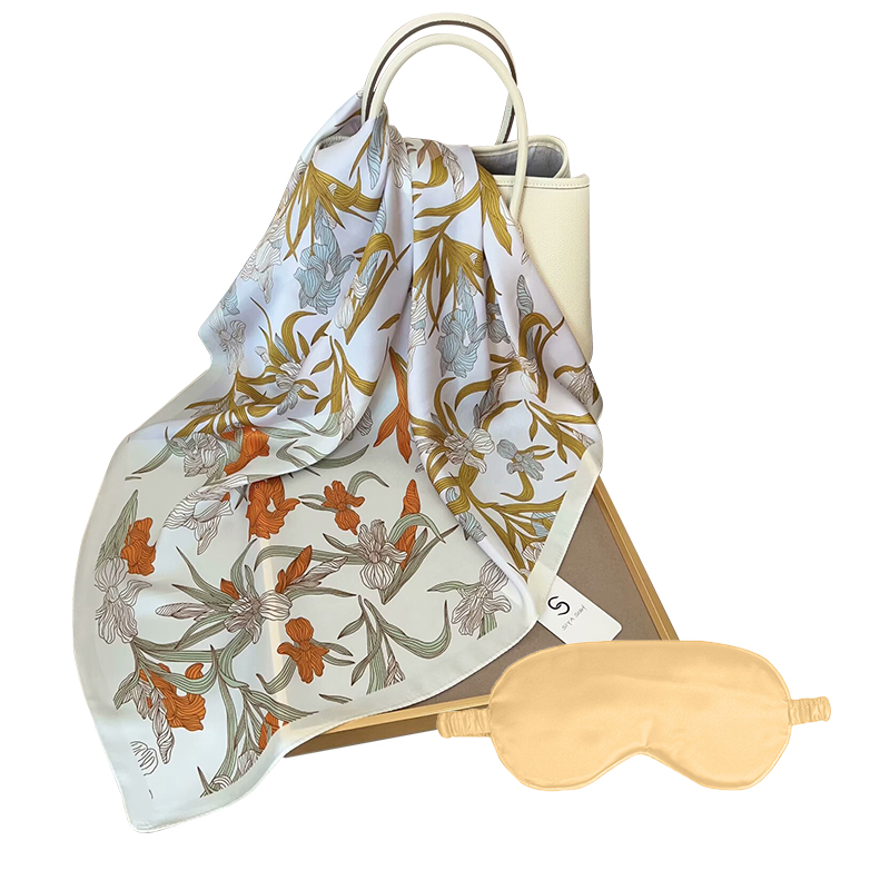 艾絲雅蘭A-ZH2207摩登方巾眼罩套裝