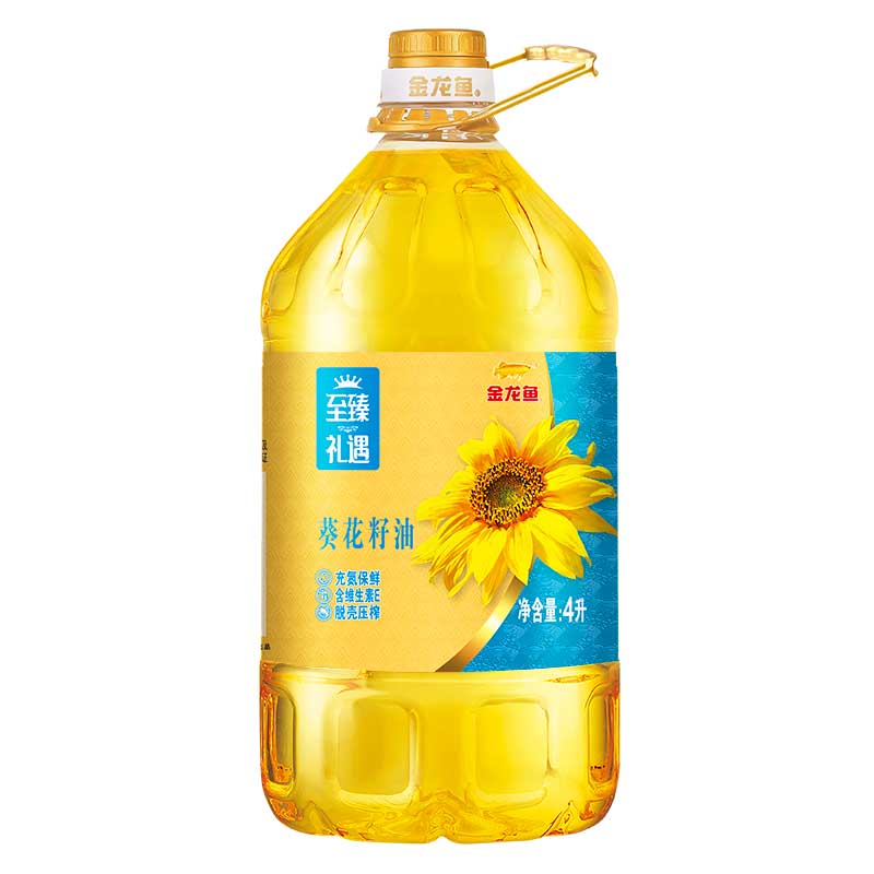 金龍魚至臻禮遇葵花籽油4L