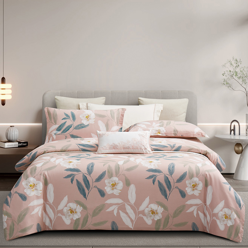 南方寢飾全棉印花四件套-嫣然百合S02025002