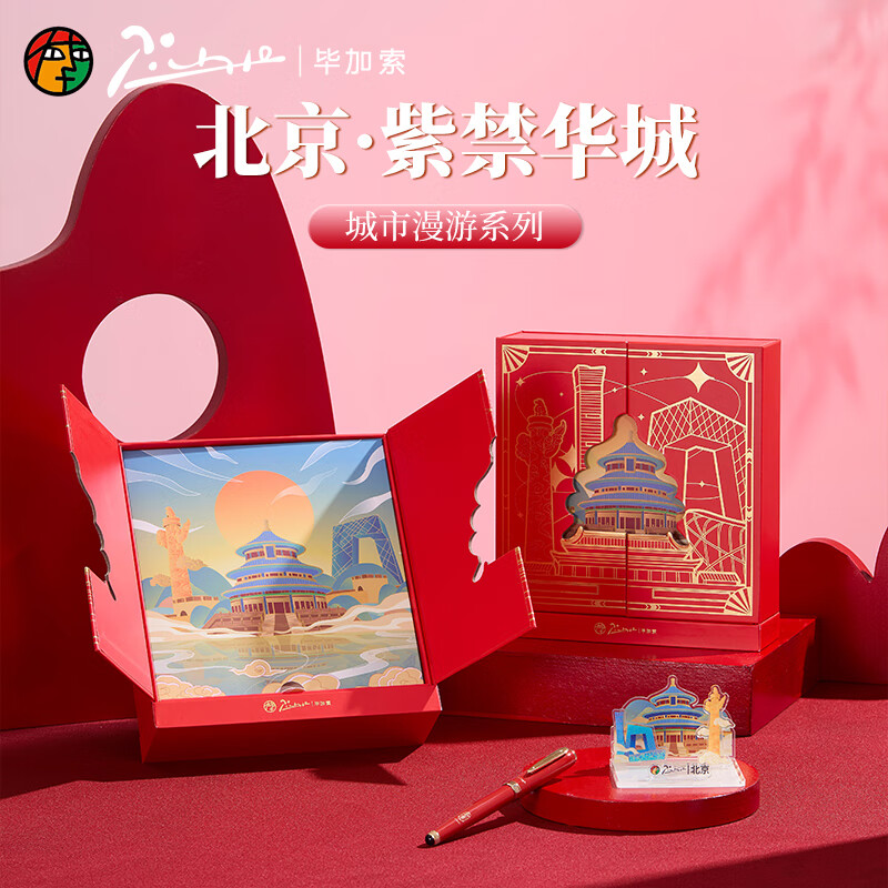 5520城市漫游系列套裝北京商務辦公禮品男女新年禮物