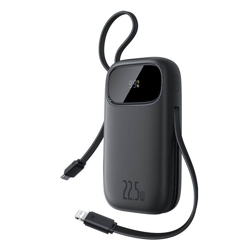 倍思Q電3數(shù)顯快充移動電源雙線版10000mAh22.5W