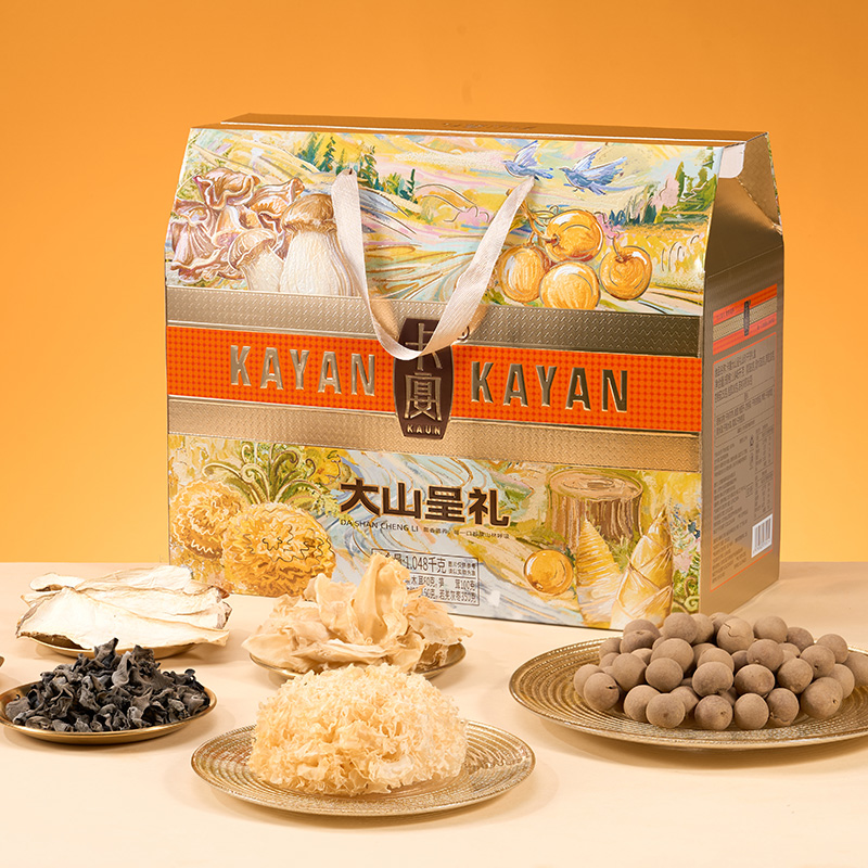 卡宴大山呈禮山珍干貨禮盒1048g