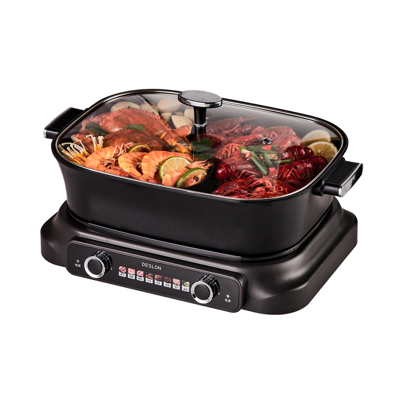 德世朗多功能鴛鴦料理鍋DDQ-HG129