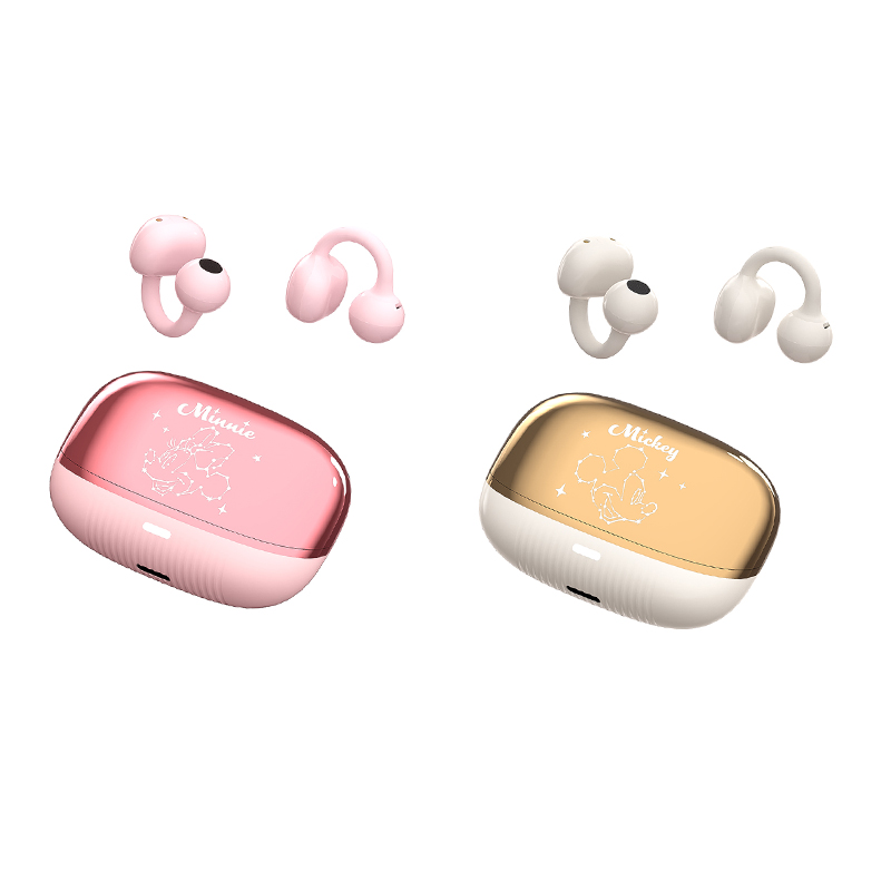 迪士尼奢華TWS夾耳式智能AI翻譯藍(lán)牙耳機(jī)DN25