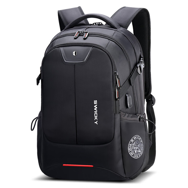 SWICKY雙肩背包81407盾牌款黑色大號(hào)