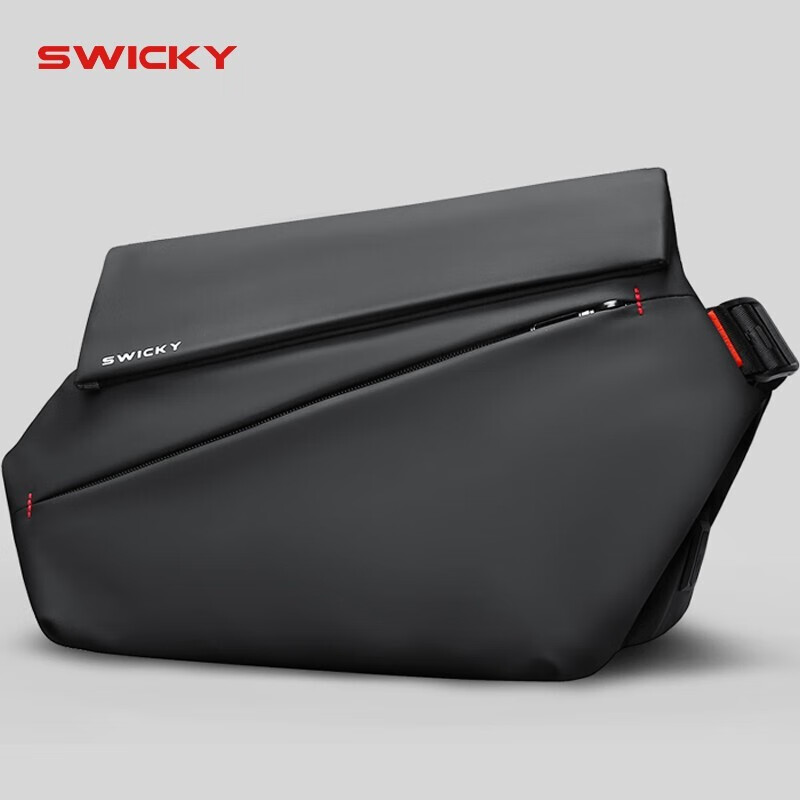 SWICKY潮牌斜挎包胸包大容量磁扣升級版33015