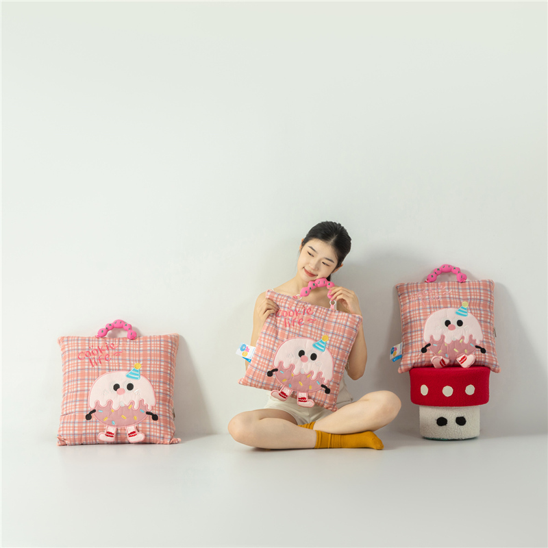 億瞬間水洗棉曲奇抱枕被