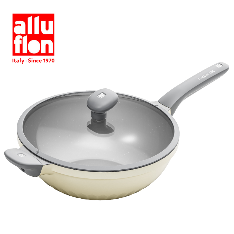Alluflon阿路弗侖維羅納鈦瓷炒鍋32cm