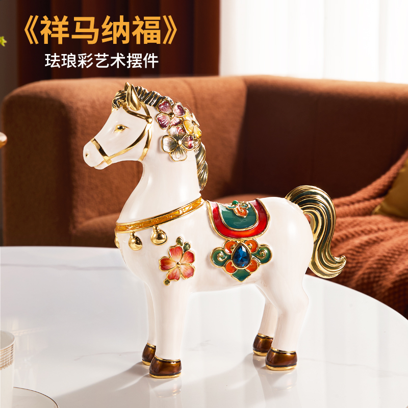 錦駒繁花馬年喬遷新居禮品