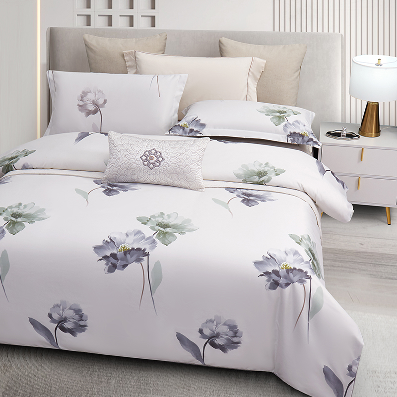 南方寢飾墨韻東方四件套S02025001