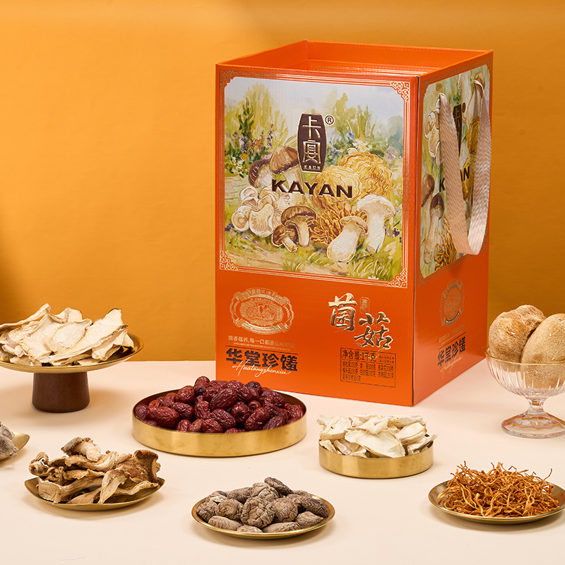 卡宴華堂珍饈山珍干貨禮盒1000g