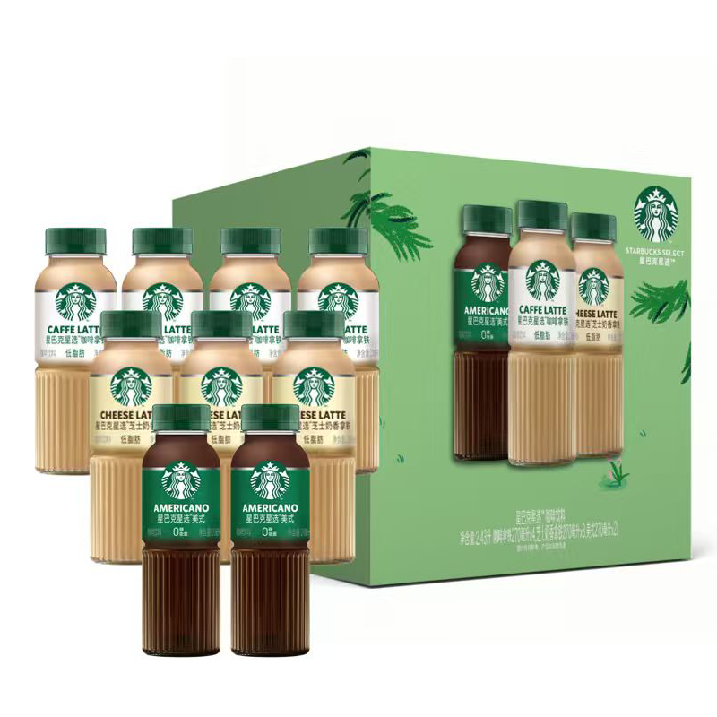 星巴克星選咖啡禮盒270ml*9瓶