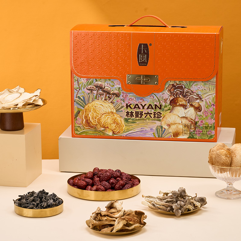 卡宴林野六珍山珍干貨禮盒950g