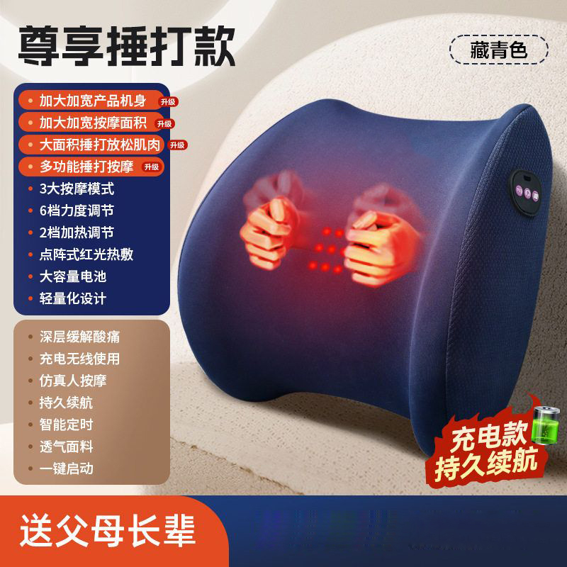 王大熊捶打按摩靠背WK01