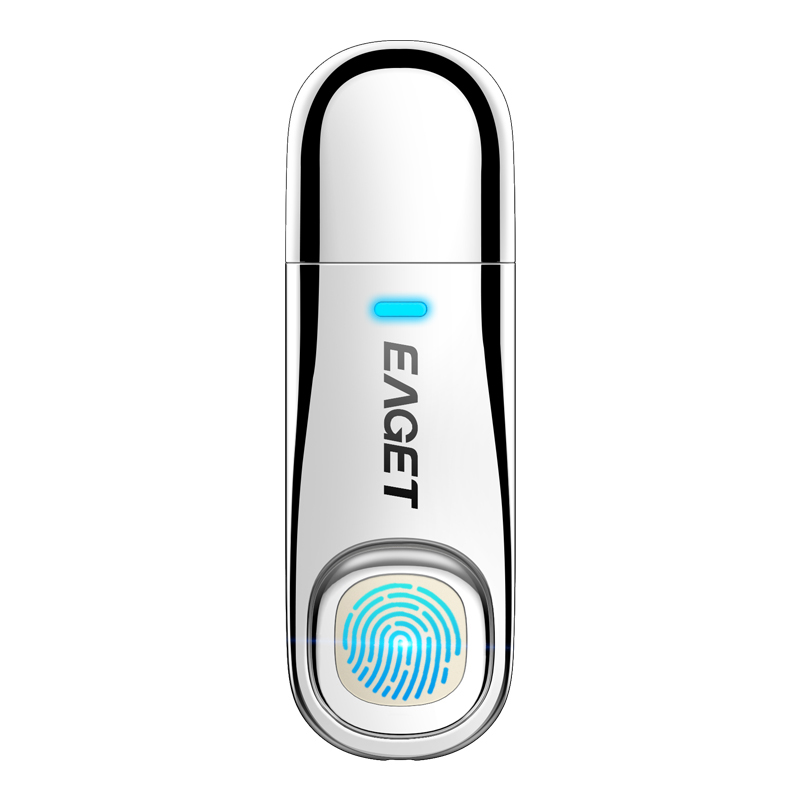(EAGET)憶捷FU60指紋加密U盤防泄密全盤加密32GB