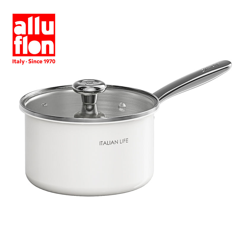Alluflon阿路弗侖薩索洛陶瓷復(fù)合鋼奶鍋18cm