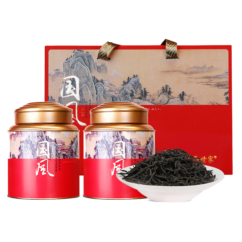 茶馬世家桐木關(guān)正山小種國風(fēng)禮盒300g