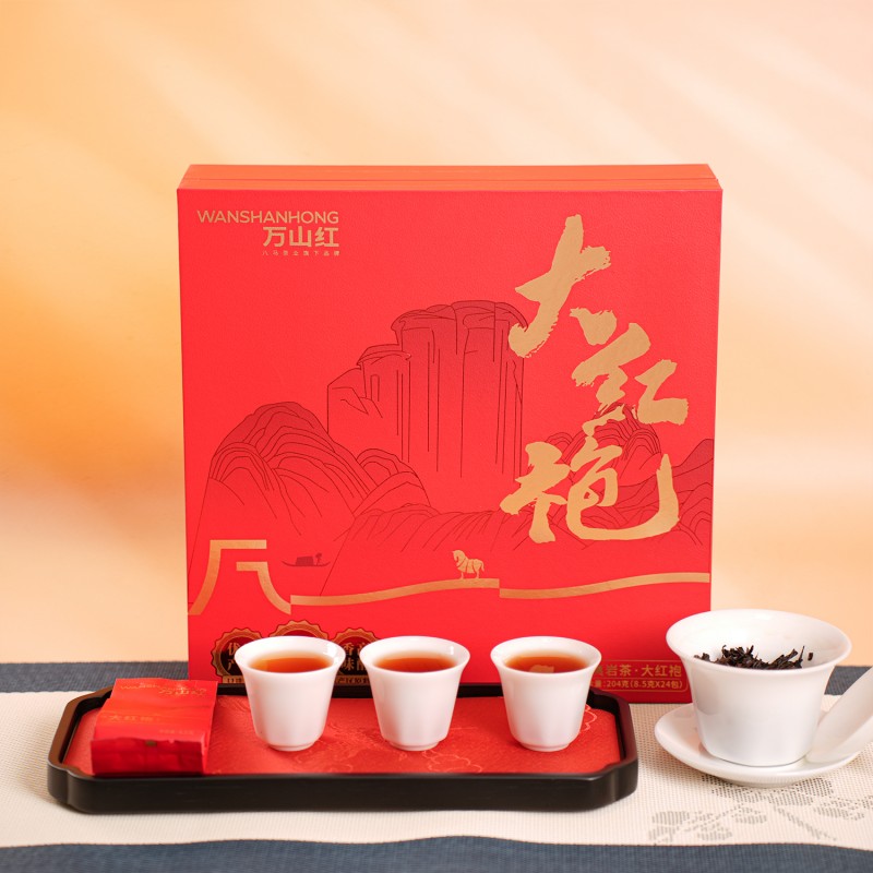 八馬茶業(yè)萬山紅武夷巖茶·大紅袍204g
