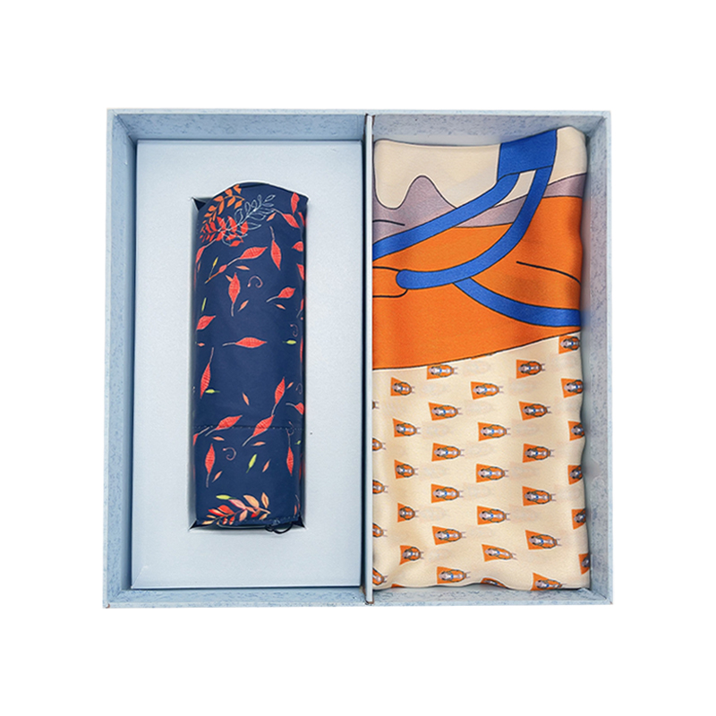 雨傘絲巾商務(wù)禮盒