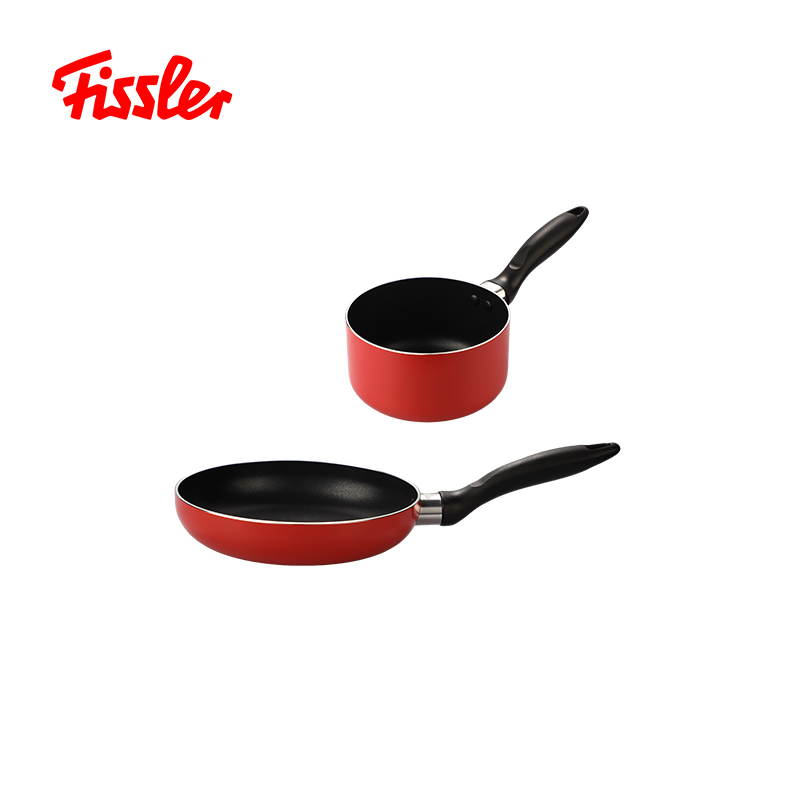 菲仕樂14厘米不粘奶鍋煎鍋套組EMF-AL141V001-R