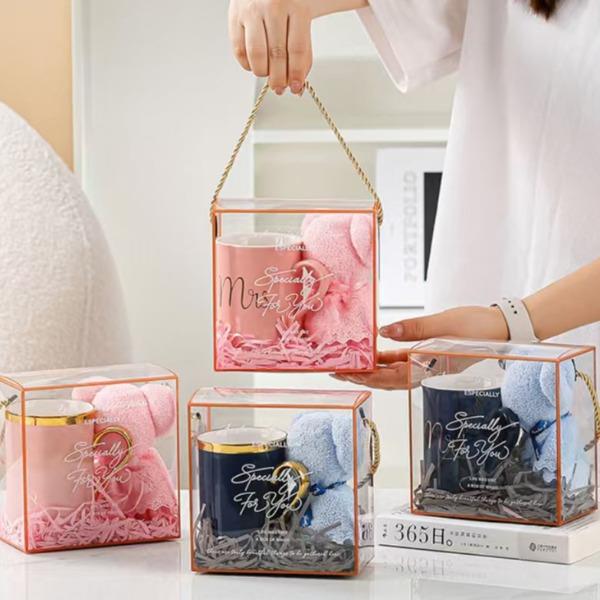 錦知興-輕奢金口杯毛巾熊套裝