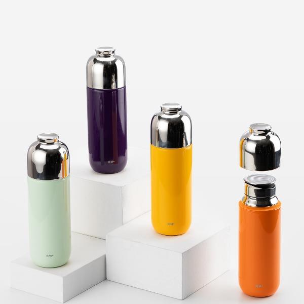 尚明焖茶杯便携随行保温杯内胆覆钛户外旅行水杯370mL