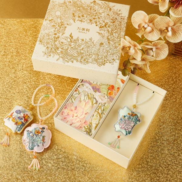 《锦绣传祺》礼盒（中方巾款）万事利专柜新品