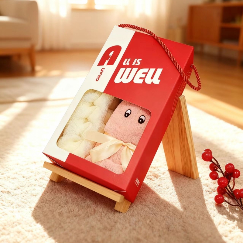 嚴(yán)選小兔毛巾浴花禮盒YXTZ-25021